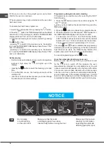 Предварительный просмотр 16 страницы Hotpoint Ariston 7OFK 1039EL PX RU/HA Operating Instructions Manual