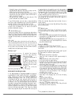 Preview for 11 page of Hotpoint Ariston 7OFK 1049L X RU/HA Operating Instructions Manual