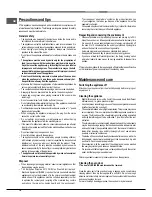 Предварительный просмотр 16 страницы Hotpoint Ariston 7OFK 1049LS X RU/HA Operating Instructions Manual