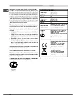 Предварительный просмотр 20 страницы Hotpoint Ariston 7OFK 1049LS X RU/HA Operating Instructions Manual