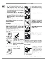 Предварительный просмотр 30 страницы Hotpoint Ariston 7OFK 1049LS X RU/HA Operating Instructions Manual