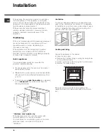 Preview for 16 page of Hotpoint Ariston 7OFK 637J RU/HA Operating Instructions Manual