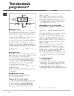 Preview for 22 page of Hotpoint Ariston 7OFK 637J RU/HA Operating Instructions Manual