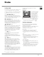 Preview for 23 page of Hotpoint Ariston 7OFK 637J RU/HA Operating Instructions Manual