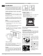 Предварительный просмотр 12 страницы Hotpoint Ariston 7OFK 837J X RU/HA Operating Instructions Manual