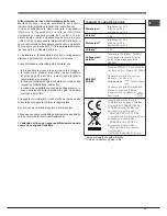 Предварительный просмотр 13 страницы Hotpoint Ariston 7OFK 837J X RU/HA Operating Instructions Manual