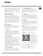 Предварительный просмотр 23 страницы Hotpoint Ariston 7OFK 899EP X RU Operating Instructions Manual