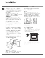 Предварительный просмотр 34 страницы Hotpoint Ariston 7OFK 899EP X RU Operating Instructions Manual