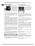 Предварительный просмотр 10 страницы Hotpoint Ariston 7OFK G X RU/HA S Operating Instructions Manual