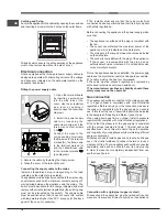 Предварительный просмотр 16 страницы Hotpoint Ariston 7OFK G X RU/HA S Operating Instructions Manual