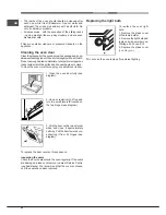 Предварительный просмотр 22 страницы Hotpoint Ariston 7OFK G X RU/HA S Operating Instructions Manual