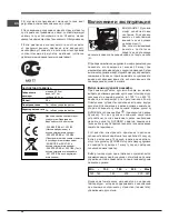 Предварительный просмотр 26 страницы Hotpoint Ariston 7OFK G X RU/HA S Operating Instructions Manual