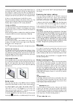 Предварительный просмотр 9 страницы Hotpoint Ariston 7OFK1039EN X RU/HA Operating Instructions Manual