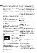 Предварительный просмотр 10 страницы Hotpoint Ariston 7OFK1039EN X RU/HA Operating Instructions Manual