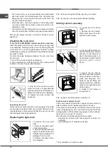 Предварительный просмотр 14 страницы Hotpoint Ariston 7OFK1039EN X RU/HA Operating Instructions Manual