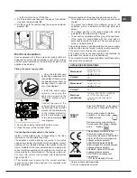 Предварительный просмотр 7 страницы Hotpoint Ariston 7OFTR 850 RU/HA Operating Instructions Manual