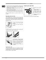 Предварительный просмотр 12 страницы Hotpoint Ariston 7OFTR 850 RU/HA Operating Instructions Manual