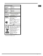 Предварительный просмотр 15 страницы Hotpoint Ariston 7OFTR 850 RU/HA Operating Instructions Manual