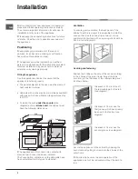 Preview for 2 page of Hotpoint Ariston 7OH 637 C.1 RU/HA Operating Instructions Manual