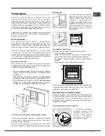 Preview for 19 page of Hotpoint Ariston 7OOK 998ED X RU/HA Operating Instructions Manual