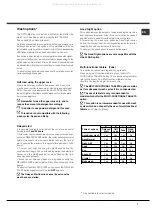 Preview for 7 page of Hotpoint Ariston 8H14 Operating Instructions Manual