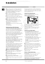 Preview for 26 page of Hotpoint Ariston 8H14 Operating Instructions Manual