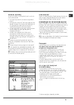 Preview for 39 page of Hotpoint Ariston 8H14 Operating Instructions Manual