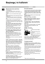 Preview for 78 page of Hotpoint Ariston 8H14 Operating Instructions Manual