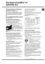 Preview for 81 page of Hotpoint Ariston 8H14 Operating Instructions Manual