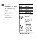 Предварительный просмотр 20 страницы Hotpoint Ariston 9YFKT 636J X /HA Operating Instructions Manual