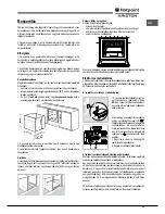 Предварительный просмотр 33 страницы Hotpoint Ariston 9YFKT 636J X /HA Operating Instructions Manual