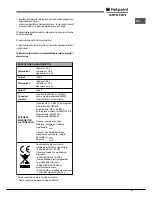 Предварительный просмотр 41 страницы Hotpoint Ariston 9YFKT 636J X /HA Operating Instructions Manual