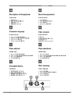 Предварительный просмотр 10 страницы Hotpoint Ariston 9YFTR 85.1 (AV) /HA Operating Instructions Manual