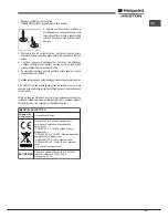 Preview for 23 page of Hotpoint Ariston 9YPS 645 AN GH HA Operating Instructions Manual