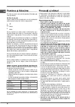 Предварительный просмотр 40 страницы Hotpoint Ariston 9YPS 645 AX/HA Operating Instructions Manual