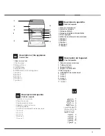 Предварительный просмотр 5 страницы Hotpoint Ariston A6V530/EX Operating Instructions Manual