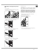 Предварительный просмотр 27 страницы Hotpoint Ariston A6V530/EX Operating Instructions Manual