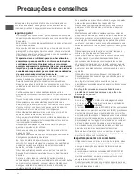 Предварительный просмотр 46 страницы Hotpoint Ariston A6V530/EX Operating Instructions Manual