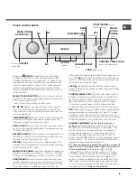 Preview for 5 page of Hotpoint Ariston AQ104D 49 Instructions For Installation And Use Manual