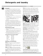 Preview for 8 page of Hotpoint Ariston AQ104D 49 Instructions For Installation And Use Manual