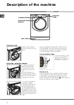 Предварительный просмотр 6 страницы Hotpoint Ariston AQ113D 497 X Instructions For Installation And Use Manual