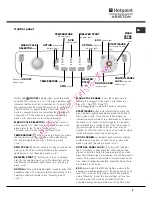 Preview for 5 page of Hotpoint Ariston AQ7L 49 U Instructions For Installation And Use Manual