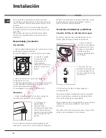 Preview for 14 page of Hotpoint Ariston AQ8L 292 U Instructions For Installation And Use Manual