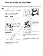 Preview for 22 page of Hotpoint Ariston AQ8L 292 U Instructions For Installation And Use Manual