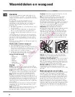 Preview for 68 page of Hotpoint Ariston AQ8L 292 U Instructions For Installation And Use Manual