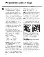 Preview for 26 page of Hotpoint Ariston AQLF9D 69 U Instructions For Installation And Use Manual