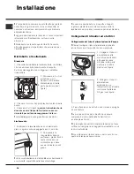 Preview for 34 page of Hotpoint Ariston AQLF9D 69 U Instructions For Installation And Use Manual