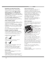 Preview for 39 page of Hotpoint Ariston AQLF9D 69 U Instructions For Installation And Use Manual