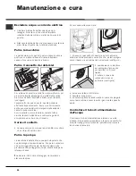 Preview for 44 page of Hotpoint Ariston AQLF9D 69 U Instructions For Installation And Use Manual