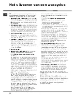 Preview for 56 page of Hotpoint Ariston AQLF9D 69 U Instructions For Installation And Use Manual